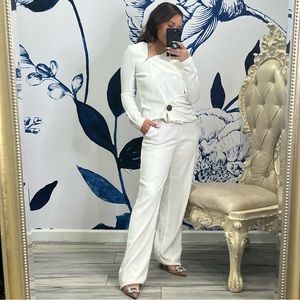 Alexander Wang White Long Sleeve Top